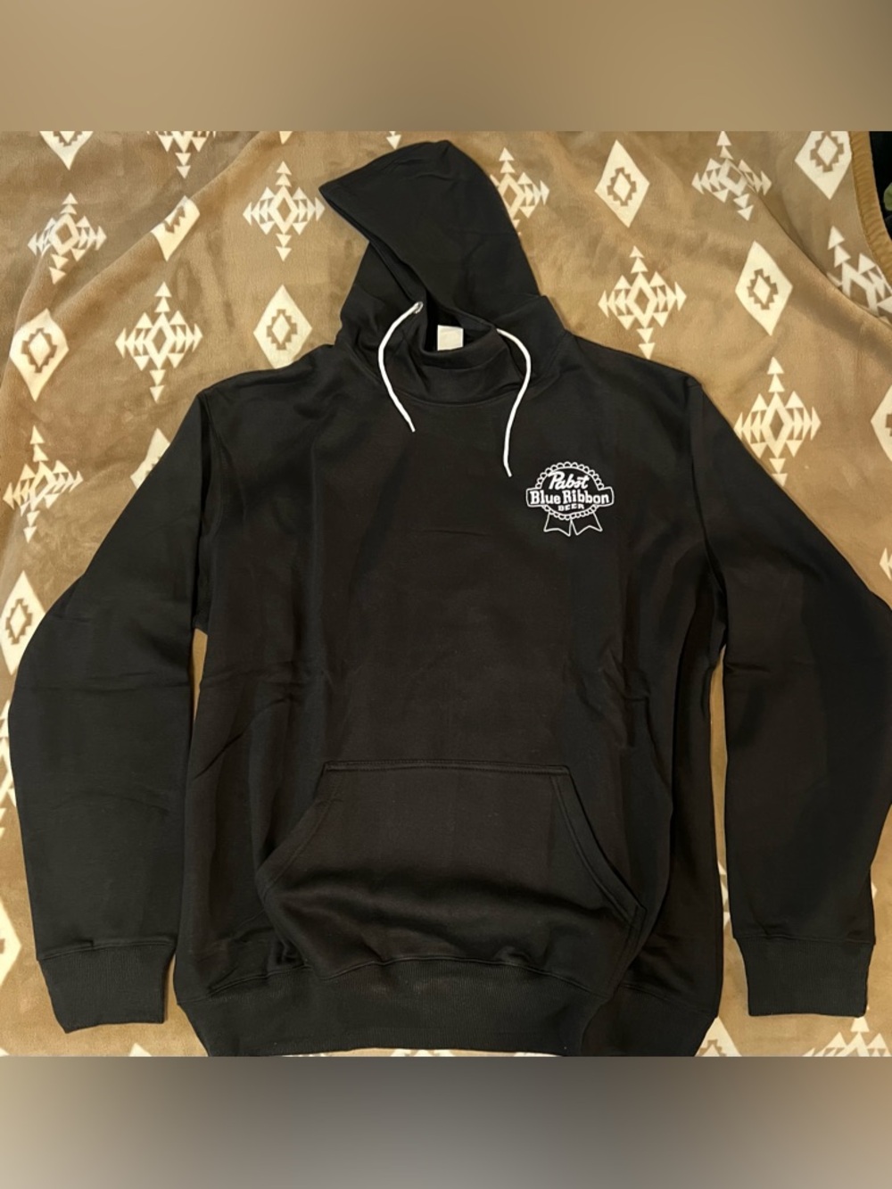Black Pabst Blue Ribbon Hoodie